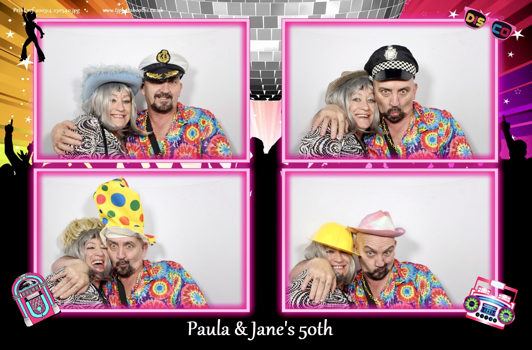 Paula & Jane's 50th | View more photos from the event at gallery.tjphotobooths.co.uk/u/TJPhotobooths/Paula-Janes-50th